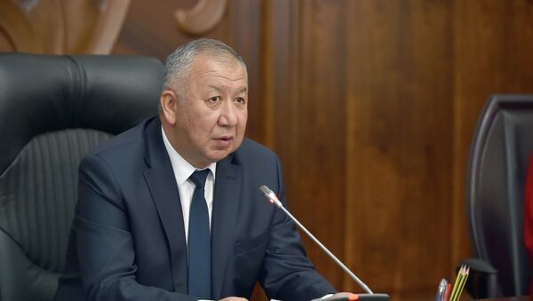 Экс-премьер-министр Кубатбек Боронов. Архивное фото - Sputnik Кыргызстан