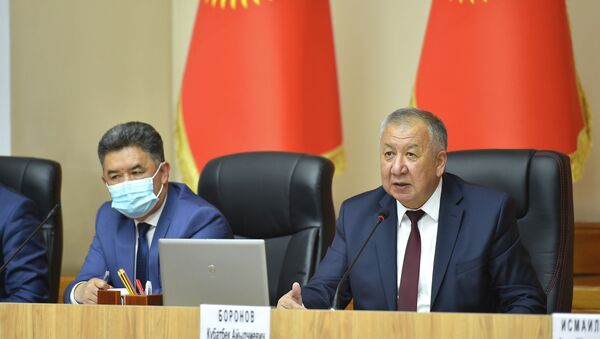 Премьер-министр Кыргызстана Кубатбек Боронов - Sputnik Кыргызстан