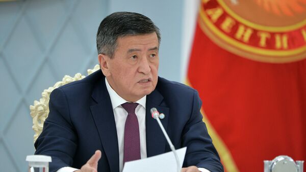 Президент Сооронбай Жээнбеков - Sputnik Кыргызстан