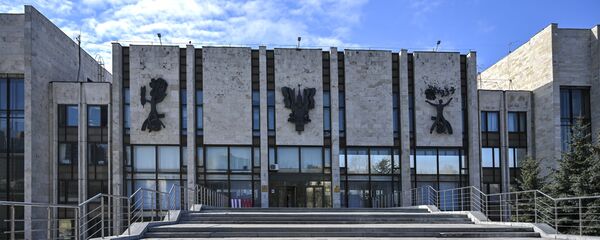 Москва мамлекеттик эл аралык мамилелер институтун имараты. Архив Москва мамлекеттик эл аралык мамилелер институтун имараты. Архив - Sputnik Кыргызстан