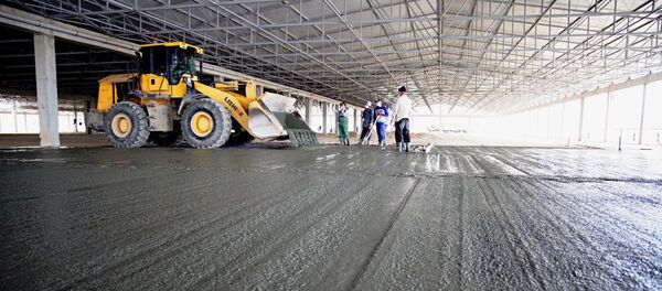 Ход строительства массива Кен-Сай в Оше - Sputnik Кыргызстан