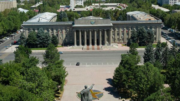 Здание Правительства Кыргызстана. Архивное фото - Sputnik Кыргызстан