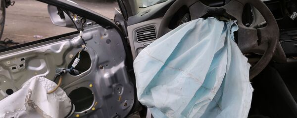 Жол кырсыгынан жабыркаган унаа. Архив - Sputnik Кыргызстан