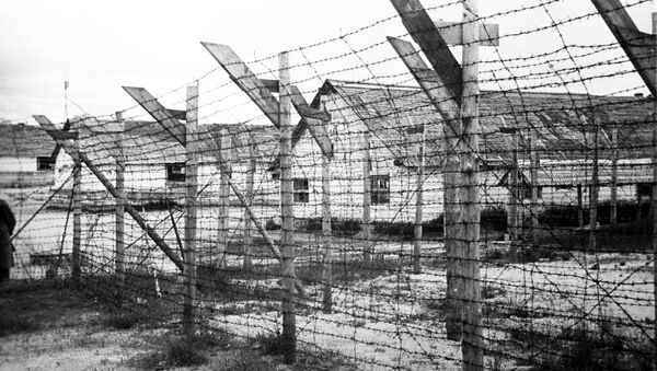 Концентрационный лагерь. Архивное фото - Sputnik Кыргызстан