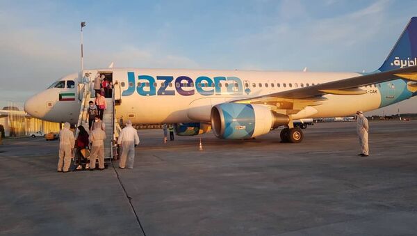 Самолет авиакомпании Jazeera Airways. Архивное фото - Sputnik Кыргызстан