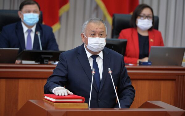 Премьер-министр Боронов Кубатбек - Sputnik Кыргызстан