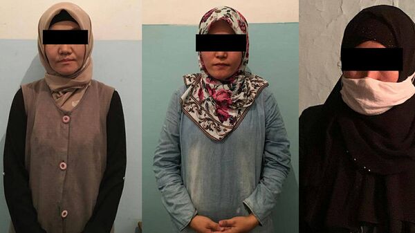 Задержанные активные члены женского крыла одной из ячеек РЭО Хизбут-Тахрир - Sputnik Кыргызстан