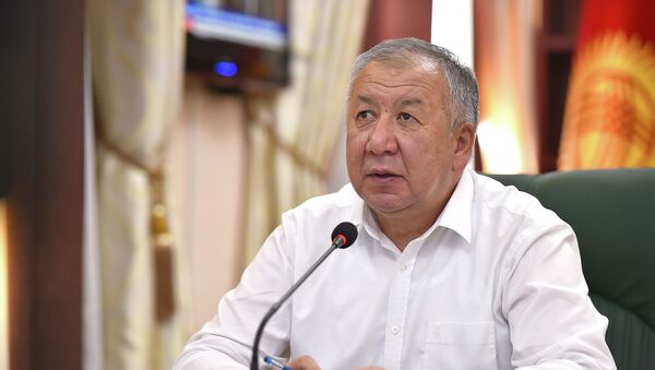 Премьер-министр Кубатбек Боронов на заседании Республиканского штаба - Sputnik Кыргызстан