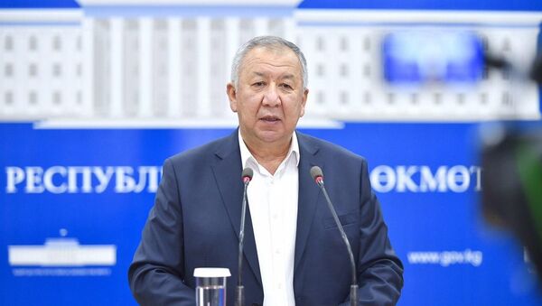  Премьер-министр КР Кубатбек Боронов - Sputnik Кыргызстан