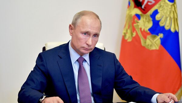 Президент РФ В. Путин провел заседание оргкомитета Победа - Sputnik Кыргызстан