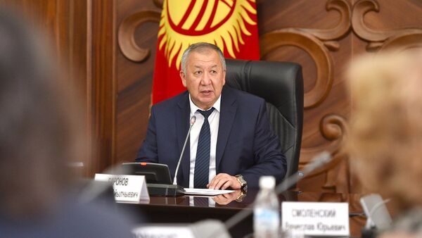Премьер-министр КР Кубатбек Боронов. Архивное фото - Sputnik Кыргызстан