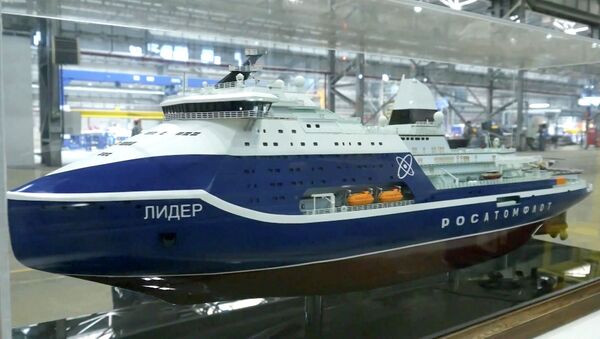 Самый большой в мире ледокол создают в России — как будет выглядеть. Видео - Sputnik Кыргызстан