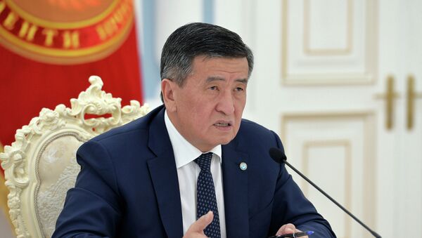 Онлайн совещание Сооронбая Жээнбекова с мэром Бишкека Азизом Суракматовым - Sputnik Кыргызстан