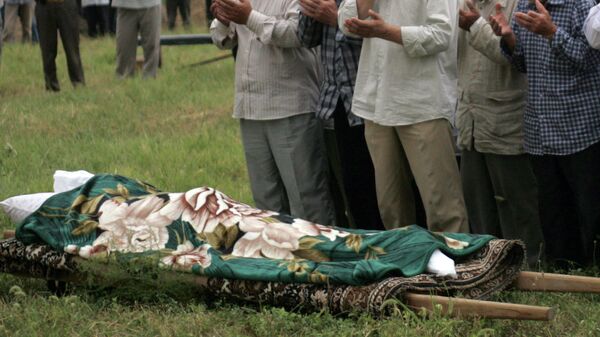 Погребение мусульманина. Иллюстративное фото - Sputnik Кыргызстан